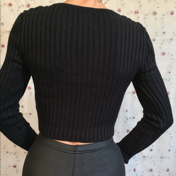 SOLD😊Unif x Urban Outfitters Cropped Sweater - Picture 3 of 4